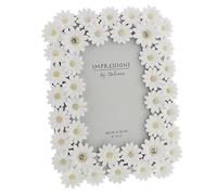 Impressions White Resin Daisy Photo Frame 4" x 6" FR49846