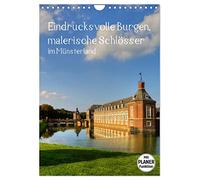 Impressive castles, picturesque palaces in Münsterland UK-Version (Wall Calendar 2026 DIN A4 Portrait), CALVENDO 12 Month Wall Calendar