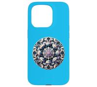 Impressive Jellyfish Mandala Cherishing Ocean Life Case for iPhone 15 Pro