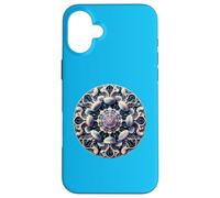 Impressive Jellyfish Mandala Cherishing Ocean Life Case for iPhone 16 Plus