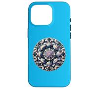 Impressive Jellyfish Mandala Cherishing Ocean Life Case for iPhone 16 Pro