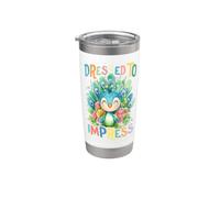 Impressive Peacock with Flowers Cute Peacocks Daughter Stainless Steel Insulated Tumbler