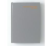 IMPRINT 2025-2026 A5 Academic Diary - Mid-Year Page-a-Day Planner for Students & Teachers - Case Bound Organiser with Timetable, Term Dates & Notes Pages (Light Grey)