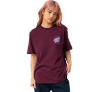Imprint Moon Dot T-Shirt in Dark Cherry