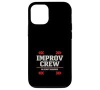 Improv Comedy Performer Community Theater Unscripted Stage Case for iPhone 12/12 Pro