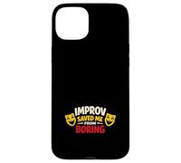 Improv Comedy Performer Community Theater Unscripted Stage Case for iPhone 15 Plus