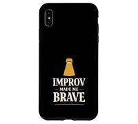 Improv Comedy Performer Community Theater Unscripted Stage Case for iPhone XS Max