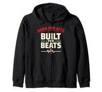 Improv Comedy Performer Community Theater Unscripted Stage Zip Hoodie