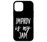 Improv Is My Jam Actors Fun Improvisation Artist Design Case for iPhone 12 mini