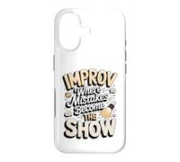 Improv Where Mistakes Become the Show Comedy Case for iPhone 17