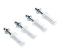 Improve Your Doors with 4PCS Bifold Door Top Guide Wheels Designed for Easy Installation (B)