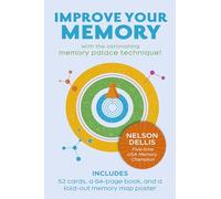 Improve Your Memory: With the Astonishing Memory Palace Technique: Includes 52 Cards, 64-Page Book, and a Fold-Out Memory Map Poster