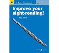 Improve Your Sight-Reading! Flute, Levels 1-3 (Elementary): A Progressive Sight-Reading Method, Book & Online Audio (Faber Edition: Improve Your Sight-reading)
