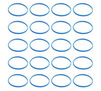 Improved Beta 58A/87A rubber microphone band ring stability and aesthetic appeal blue rubber cover