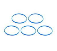 Improved Beta 58A/87A rubber microphone band ring stability and aesthetic appeal blue rubber cover