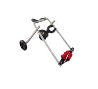 Improved Dog Wheelchair for Rear Legs Adjustable Small & Medium Dog Stroller Ideal for Disabled Dogs High-Performance Wheels for Walking & Mobility Support