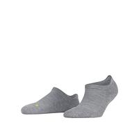 FALKE Women's Cool Kick W HP Soft Breathable Quick Drying Grips On Sole 1 Pair Grip socks, Grey (Light Grey Melange 3775), 4-5