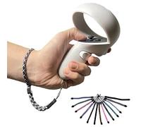 Improved Replacement Wrist Wraps for Oculus Quest 2 Gen Controller, Professional Wrist Lanyards with Resin White Stopper, Replacement Adjustable Hand Straps for Oculus Controller, Dapple, Large