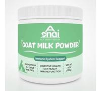 Improved Szymoney Goats Milk Powder for Dogs and cats - 200g Whole Goats Milk Powder, Low-Lactose Nutrient-Rich Dog Milk for Hydration, Gut Health, Immunity and Improved Appetite in Pets of All Ages