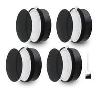 Improvedhand LV-H132 Filter Replacement for LEVOIT LV-H132 Air Puri-fier, 3-in-1 Pre, H13 True HEPA and Activated Carbon Filtration System, Replace LV-H132-RF - 4 Pack