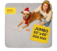 IMPROVIA® Reusable Puppy Pad - Waterproof, Extra-Absorbent, Washable Pee Pad for Dog Training, Whelping, & More - Protect Your Floors & Pet with Quick-Drying Potty Pad. (Large - 65" x 48")