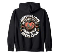 Improving Lives One Activity at a Time Recreational Zip Hoodie