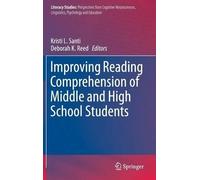 Improving Reading Comprehension of Middle and High School Stu... - 9783319147345