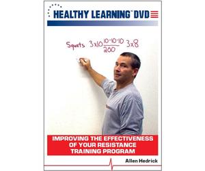 Improving the Effectiveness of Your Resistance Training Program