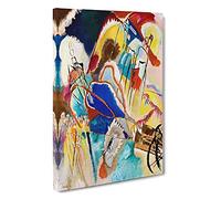 Improvisation No.30 By Wassily Kandinsky Canvas Print | Gallery Wrapped 30mm Frame Wall Art | 30x20 inches | Ready to Hang | Classic Picture | Living Room Bedroom Lounge Office