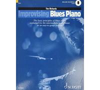 Improvising Blues Piano piano (intermediate) Richards with Online material The b