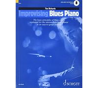 IMPROVISING BLUES PIANO PIANO +CD