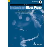 Improvising Blues Piano - The basic principles of blues piano explained for the intermediate-level pianist in an easy-to-grasp fashion - Piano - Edition with Audio Download - ( ED 12504D )
