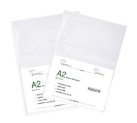 impsuk Archival Storage Box Acid Free Archive Extra large fit 100 Archival Sleeves HAND MADE A2 A3 A4 (A2 Archival Sleeves For Print Size 420 x 594 mm OR 16.5 x 23.4 inches Acid-Free Pack Of 10)