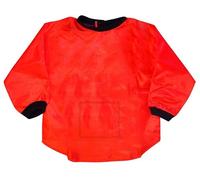 impsuk Children's Kids Toddler Painting Messy Childrens Kids Play PVC Apron Wipe Clean Overall PreSchool Waterproof Age 2-4 Years Baking, Cooking, Smock Red Blue (Red)