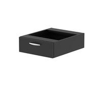 Impulse 1 Drawer Fixed Pedestal Black