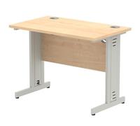 Impulse 1000x800 Maple Silver Cable Leg