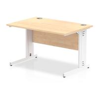 Impulse 1200x800 Maple White Cable Leg