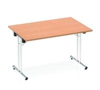 Impulse 1200 Folding Rectangular Table Oak