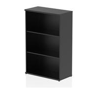 Impulse 1200mm Bookcase Black