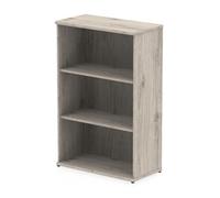 Impulse 1200mm Bookcase Grey Oak