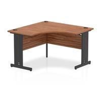 Dynamic Impulse Corner Office Desk W1200 x D1200 x H730mm Cable Manage