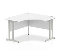 Dynamic Corner Desk Impulse I000318 White 1200 mm (W) x 600 mm (D) x 730 mm (H)