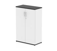 Impulse 1200mm Cupboard Black & White