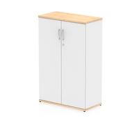 Impulse 1200mm Cupboard Maple and White