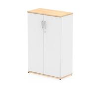 Impulse 1200mm Cupboard Maple and White