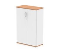 Impulse 1200mm Cupboard Oak and White