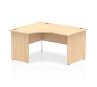 Impulse 1400 LH Desk Maple End Leg