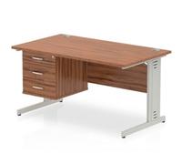 Dynamic Desk Impulse MI002018 Brown 1400 mm (W) x 800 mm (D) x 730 mm (H)