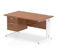 Dynamic Desk Impulse MI002014 Brown 1400 mm (W) x 800 mm (D) x 730 mm (H)
