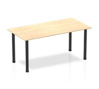 Impulse 1600 Table Maple Black Leg